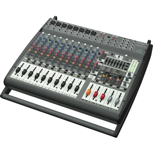 BEHRINGER PMP4000 - микшер-усилит,2x300 Втна8 Ом (2x600 Вт на 4 Ом), 1200 мост 8 Ом, 8 моно/4 стерео
