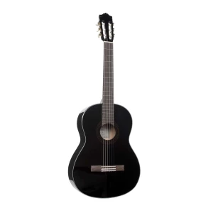 YAMAHA C40 BL - классическая гитара 4/4, корпус меранти, верхняя дека ель, цвет черный