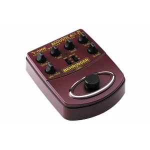 BEHRINGER ADI21 - педаль моделирования акустич. усилит / предусилитель для прямой записи / DI-бокс