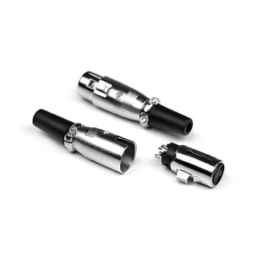 INVOTONE XLR3F200 - разъём XLR 3Р кабельный, мама, корпус металл