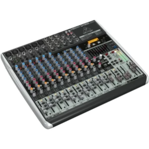 BEHRINGER QX1832USB - микшер, 18 каналов, USB/аудио интерфейс, мик предусил и компр, 9 EQ, Multi FX