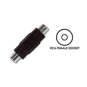 PROEL AT210 - переходник, RCA (мама) <-> RCA (мама), корпус пластик