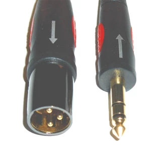 DIE HARD DH230LU6 - проф. микр. кабель, стерео джек <-> XLR M, длина - 6м