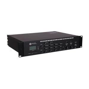 SHOW MPA-2500 - двухзонная трансляционная система, 2х500Вт, 70/100 В, 4Ома, MP3/Bluetooth