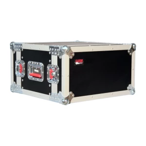 GATOR G-TOUR EFX6 - рэковый флайт-кейс,6 U,красные ручки с резиновым покр.,дерево,черн., вес 12,99кг