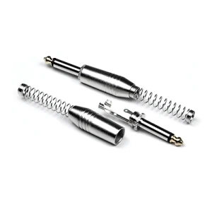 INVOTONE J120 - джек моно, кабельный, 6.3 мм, корпус металл