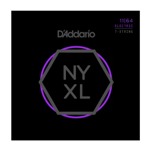 D'ADDARIO NYXL1164 - струны для 7-стр.электрогитары,11-64