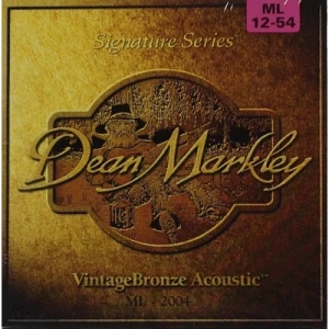 DEAN MARKLEY 2004 - струны для акустической гитары, 012-054