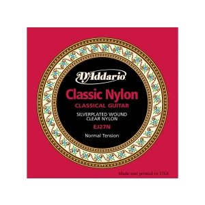 D'ADDARIO EJ27N - струны для классической гитары, серебро (Silver), Normal Tension