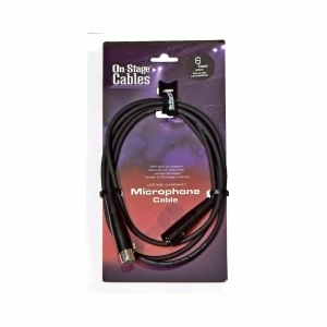 ONSTAGE MC12-6 - микрофонный кабель XLR(папа) <-> XLR(мама), длина 1.83м