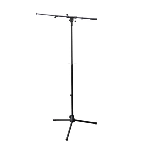 ONSTAGE MS7701TB - микрофонная стойка телескопический журавль, тренога, регулируемая высота, черная