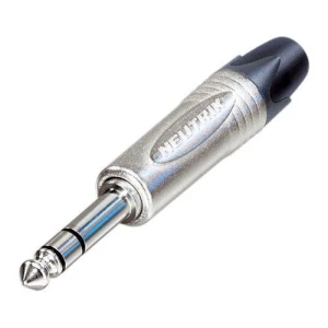 NEUTRIK NP3X - джек стерео, кабельный, 6.3 мм, корпус металл, цвет - никель