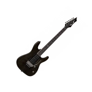 DEAN C380F TBK CUSTOM 380 FLOYD - электрогитара,серия Custom,24 лада,Floyd Rose,HSH, цвет прозр.чёрн