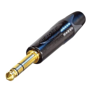 NEUTRIK NP3X-B - джек стерео, кабельный, 6.3 мм, корпус металл, цвет - черный