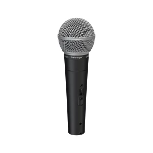 BEHRINGER SL 85S - динамический кардиоидный вокальный микрофон с выключателем, 50 - 16000 Гц, 300 Ом