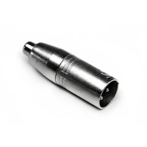 INVOTONE AD400 - переходник RCA <> 3P XLR папа, корпус металл