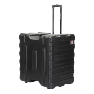 GATOR G-PROR-8U-19 - рэковый кейс, 8U, ручка, колеса, стальные рельсы, пластик