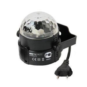 INVOLIGHT LEDBALL13 - LED световой эффект, RGB 3x 1Вт, звуковая активация, авто