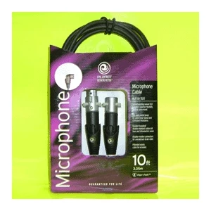 PLANET WAVES PW-MS-10 - проф. микрофонный кабель, канон XLR поворотный <->XLR поворотный , длина 3м