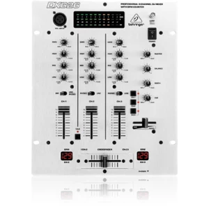 BEHRINGER DX626 - DJ микшер, 3 канала, кроссфейдер ULTRAGLIDE,эквалайзер